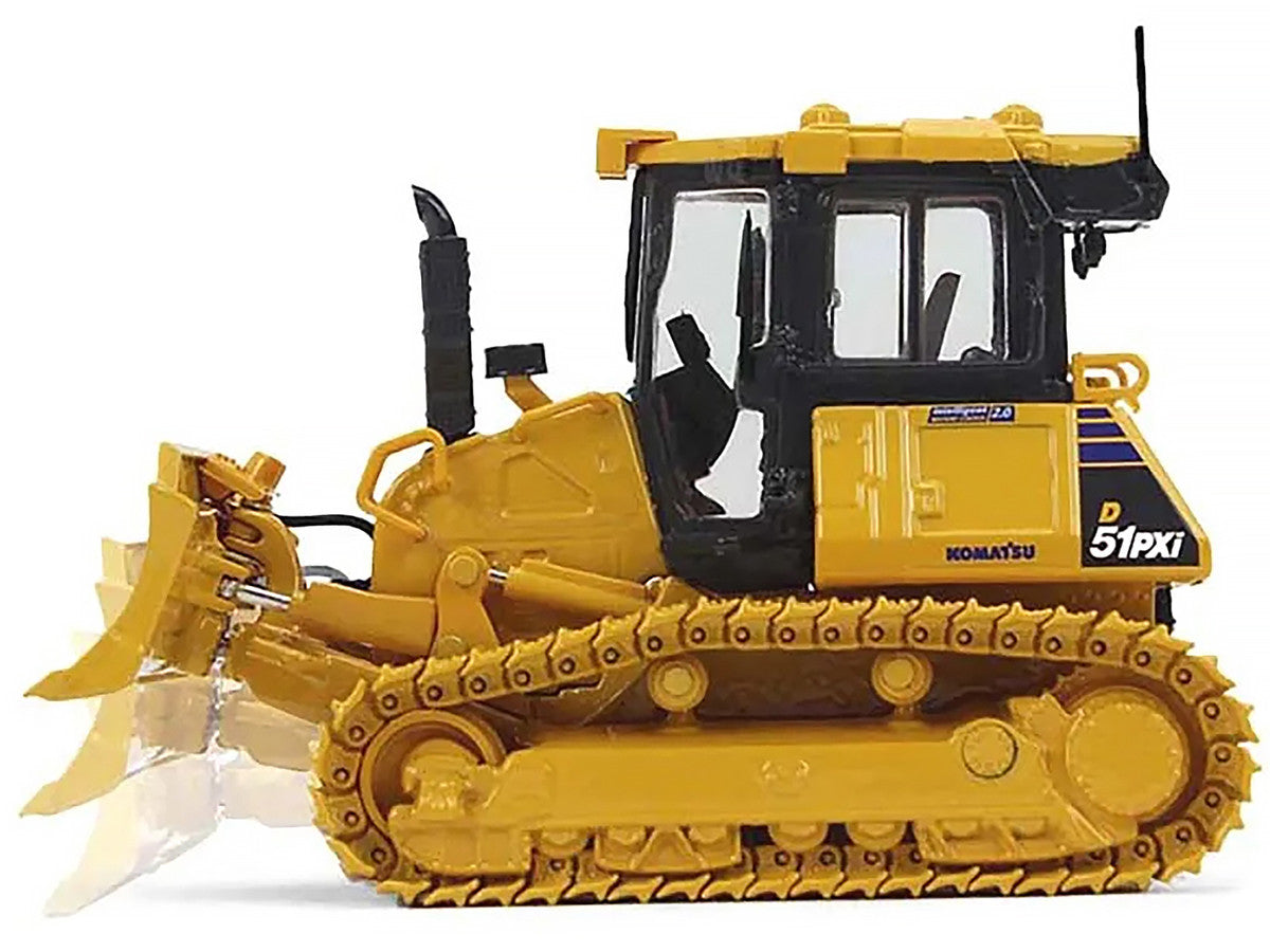 Komatsu D51PXi-24 Dozer with Hitch 1/50 Diecast Model by First Gear First Gear