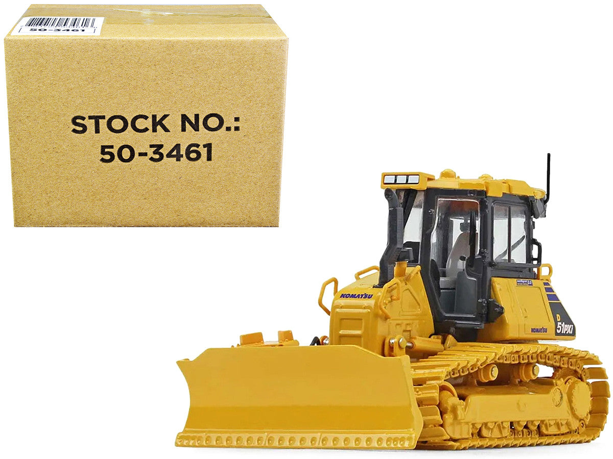 Komatsu D51PXi-24 Dozer with Hitch 1/50 Diecast Model by First Gear First Gear