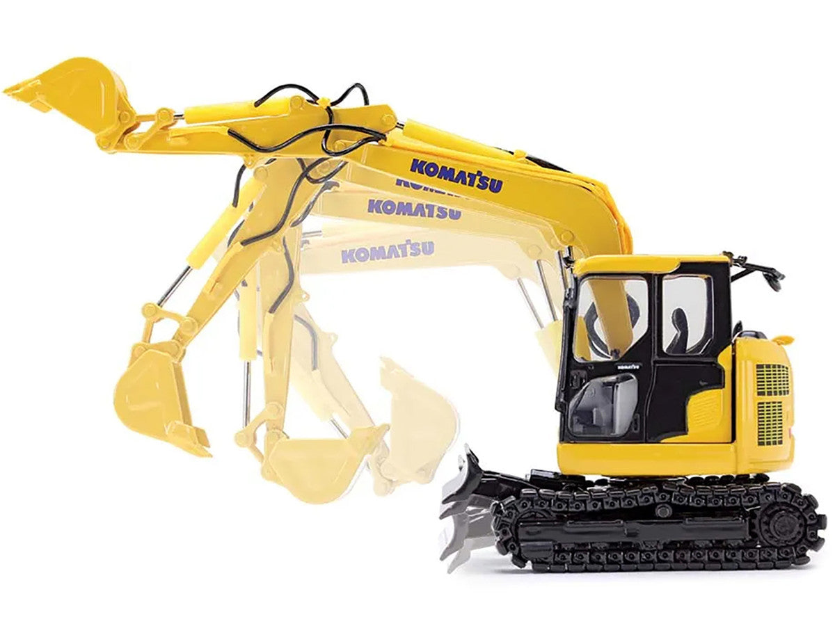 Komatsu PC78US-11 Excavator Yellow 1/50 Diecast Model by DCP/First Gear-2