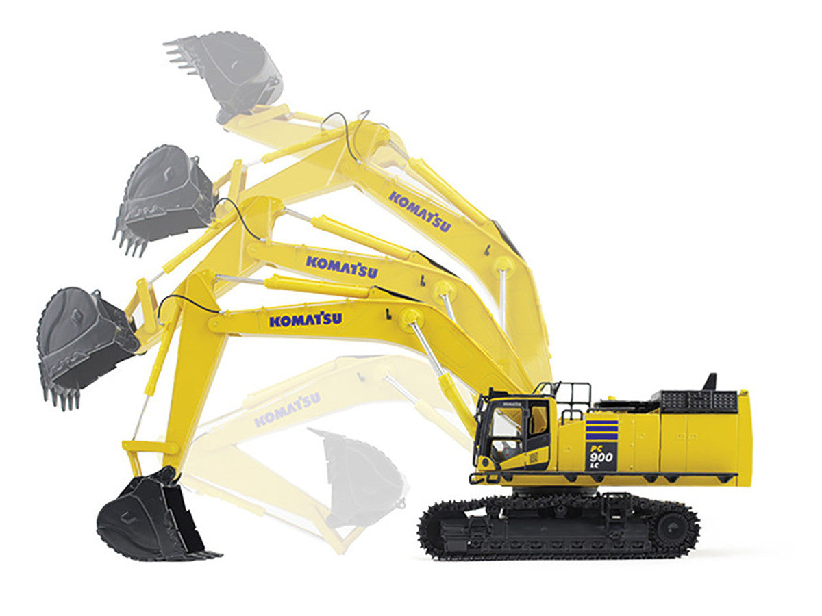 Komatsu PC900LC-11 Excavator Yellow 1/50 Diecast Model by First Gear-1