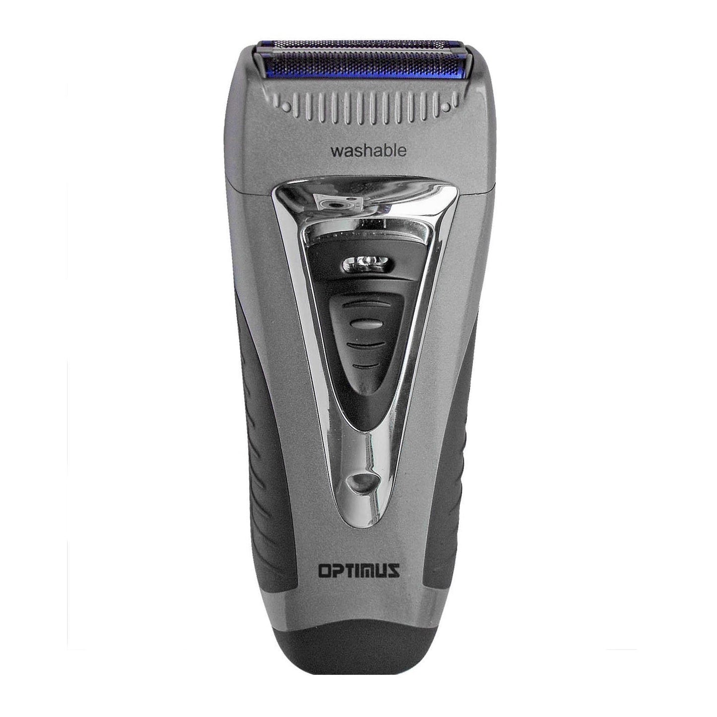 Optimus Curve Rechargeable Triple Wet/Dry Men's Shaver in Black and Silver W2B