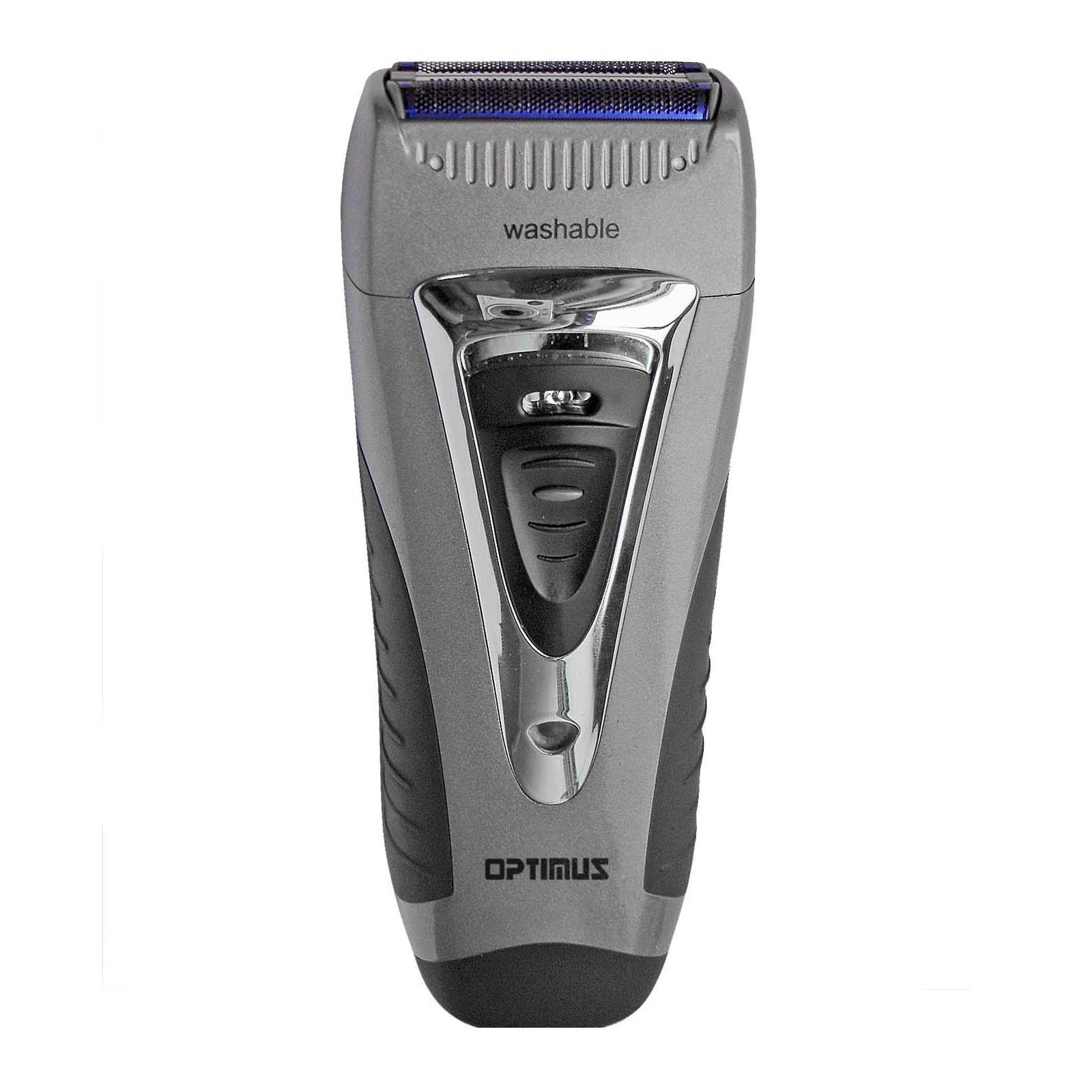 Optimus Curve Rechargeable Triple Wet/Dry Men's Shaver in Black and Silver W2B