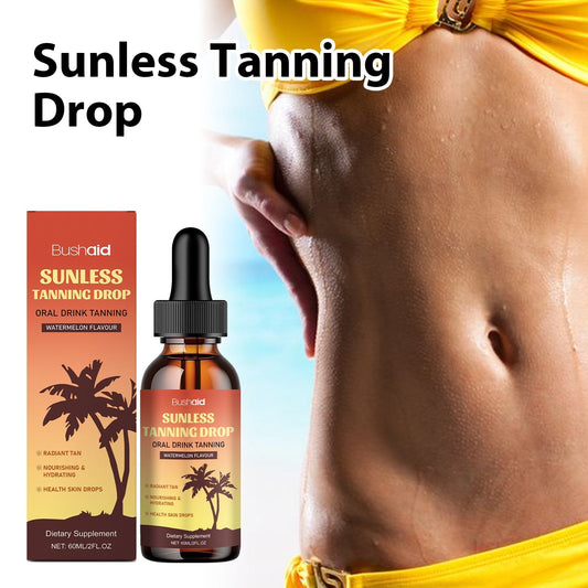 Natural Beauty Black Sunless Tanning Drops Oral Tri Light Beauty