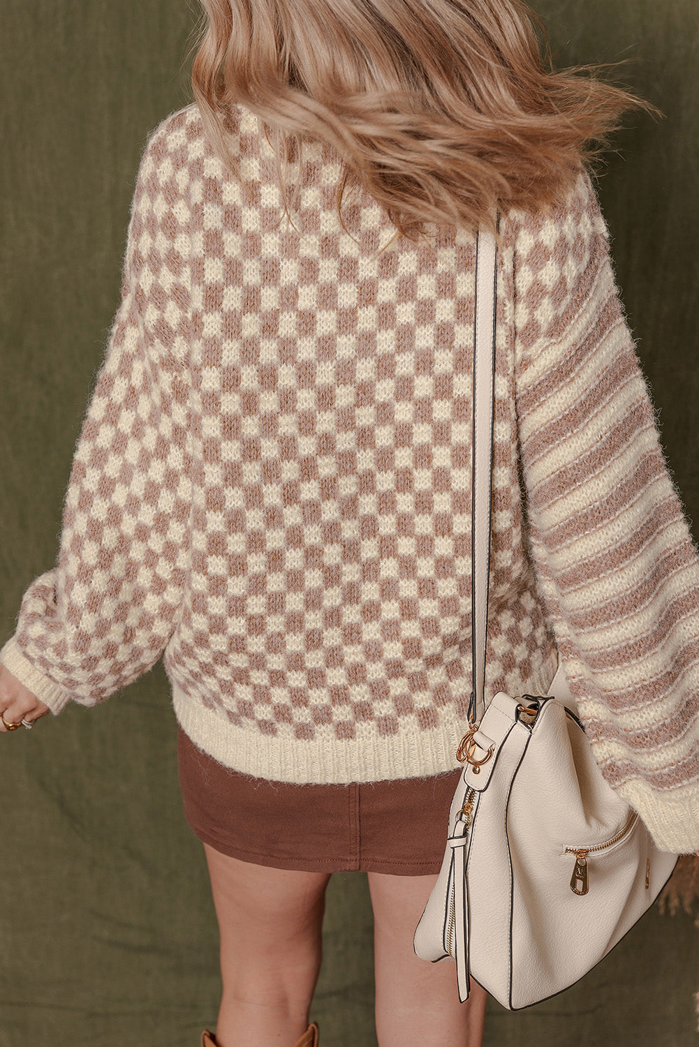 Sofia Shoulder Balloon Sleeve Sweater-1