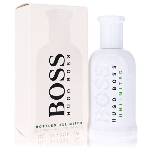 Boss Bottled Unlimited by Hugo Boss Eau De Toilette Spray 3.3 oz (Men) W2B