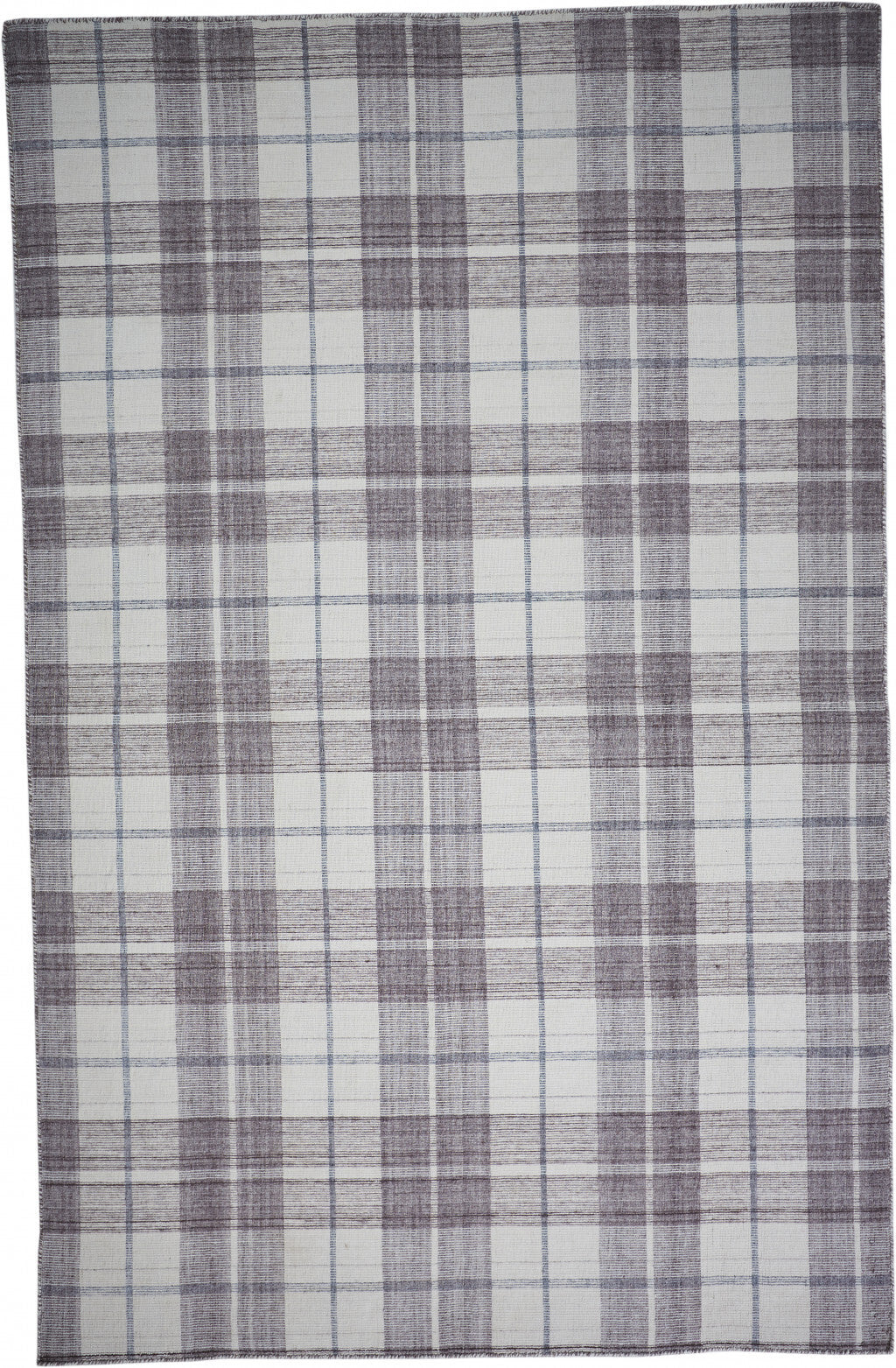 4' X 6' Gray Taupe And Ivory Abstract Hand Woven Stain Resistant Area Rug W2B