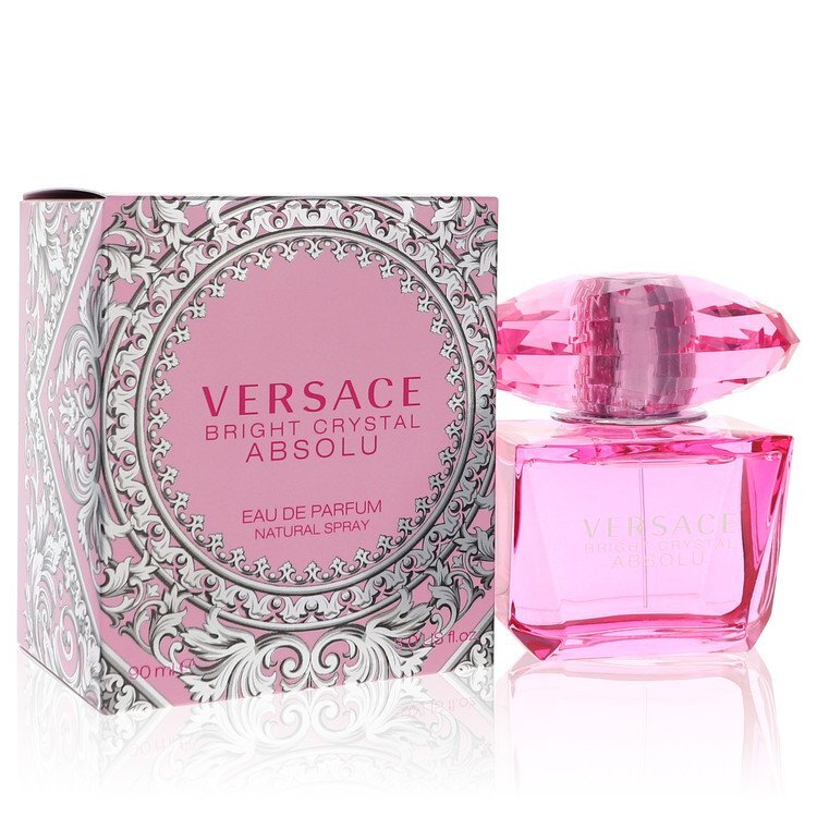 Bright Crystal Absolu by Versace Eau De Parfum Spray 3 oz (Women) W2B