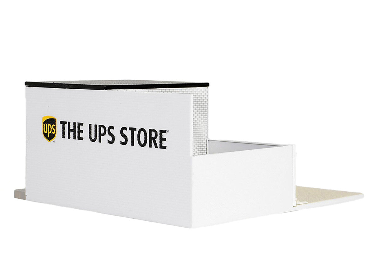 The UPS Store Diorama "Mechanic's Corner" for 1/64 Scale Models by Greenlight Greenlight