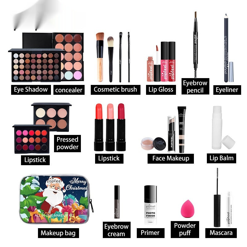 Christmas Cosmetics Suit Makeup Performance LadyShow.Store