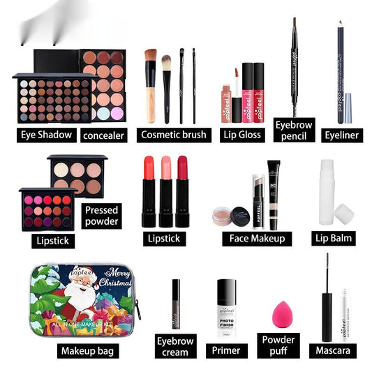 Christmas Cosmetics Suit Makeup Performance LadyShow.Store