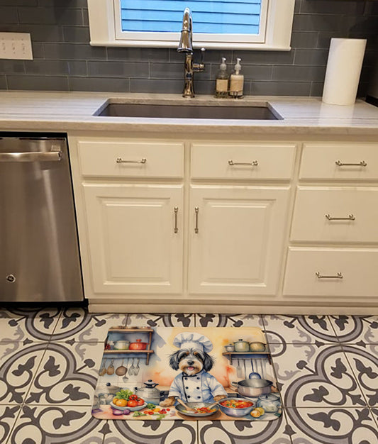 Tibetan Terrier The Chef Memory Foam Kitchen Mat LuxuryLifeWay Online Store