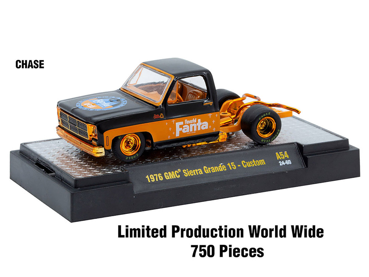 "Sodas" Set of 3 pieces Release 54 Limited Edition to 10000 pieces Worldwide 1/64 Diecast Model Cars by M2 Machines M2