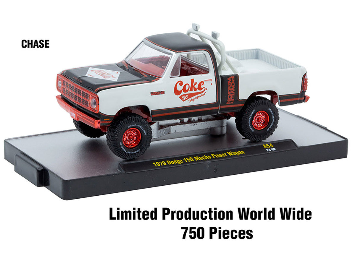 "Sodas" Set of 3 pieces Release 54 Limited Edition to 10000 pieces Worldwide 1/64 Diecast Model Cars by M2 Machines M2