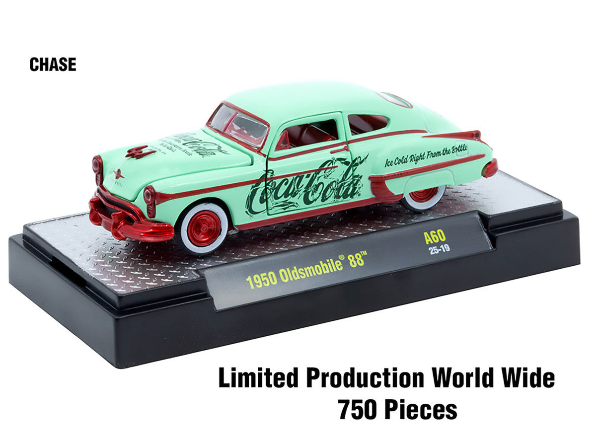 "Sodas" Set of 3 pieces Release 60 Limited Edition to 10000 pieces Worldwide 1/64 Diecast Model Cars by M2 Machines M2