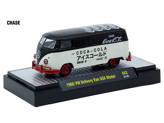 "Coca-Cola" Set of 3 pieces Release 62 Limited Edition to 8000 pieces Worldwide 1/64 Diecast Model Cars by M2 Machines-1