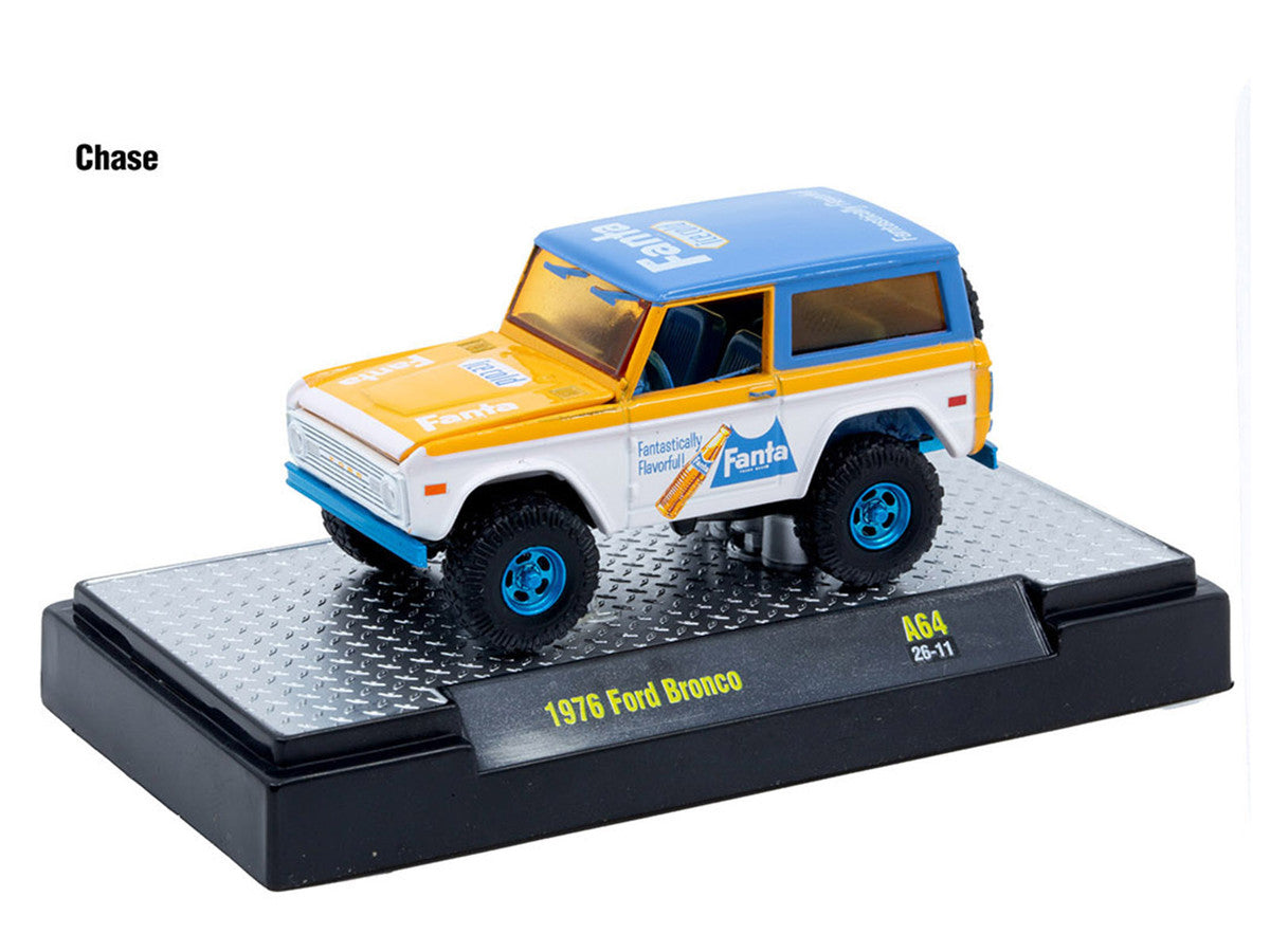 "Sodas" Set of 3 pieces Release 64 Limited Edition to 5400 pieces Worldwide 1/64 Diecast Model Cars by M2 Machines M2