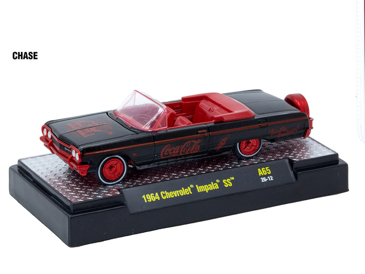 "Coca-Cola" Set of 3 pieces Release 65 Limited Edition to 4800 pieces Worldwide 1/64 Diecast Models by M2 Machines M2