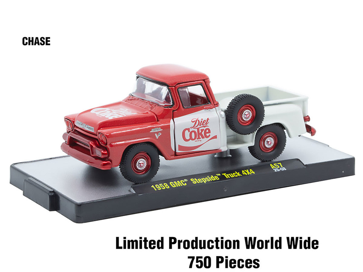 "Sodas" Set of 3 pieces Release 57 Limited Edition to 10000 pieces Worldwide 1/64 Diecast Model Cars by M2 Machines M2