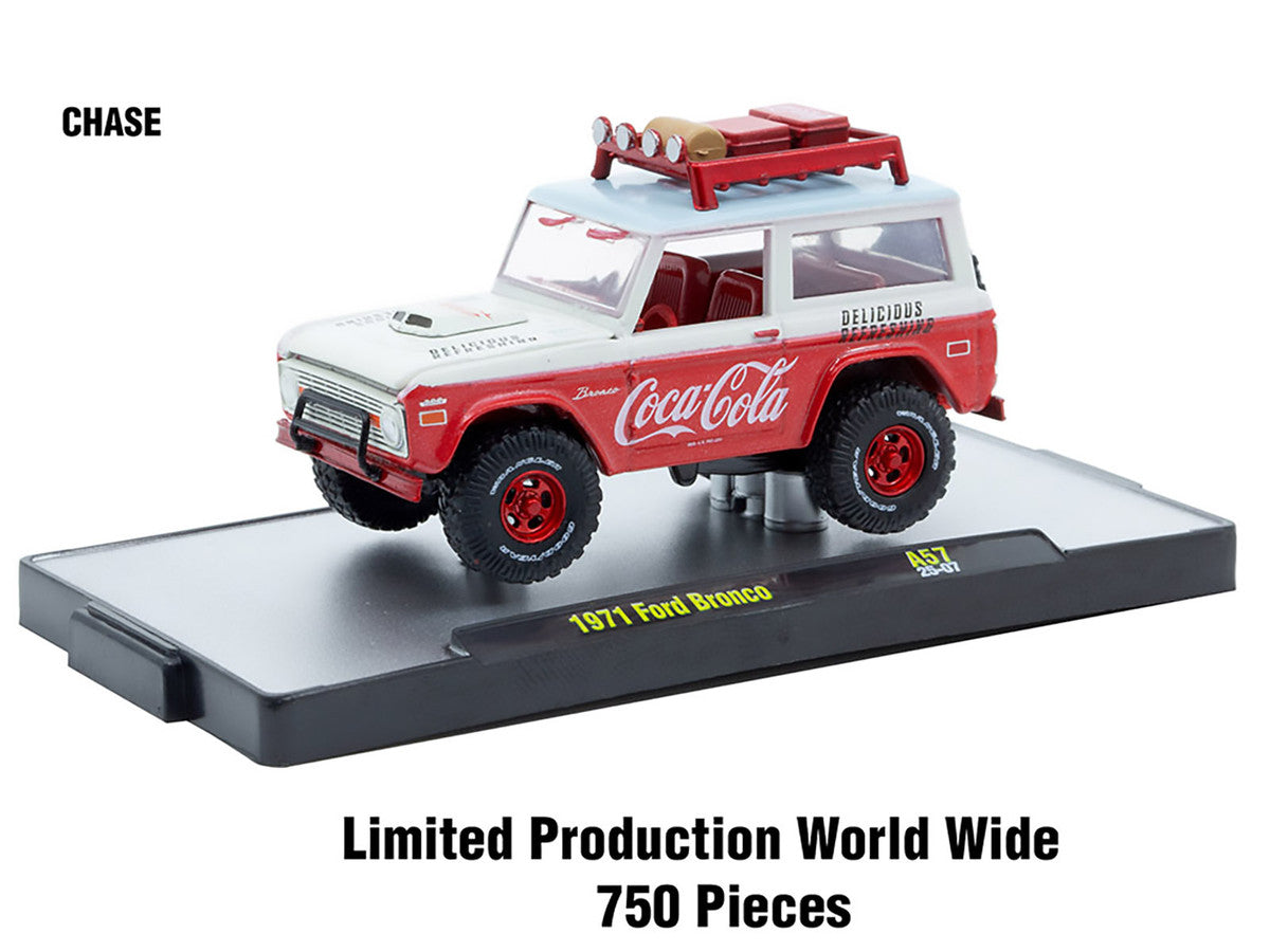 "Sodas" Set of 3 pieces Release 57 Limited Edition to 10000 pieces Worldwide 1/64 Diecast Model Cars by M2 Machines M2