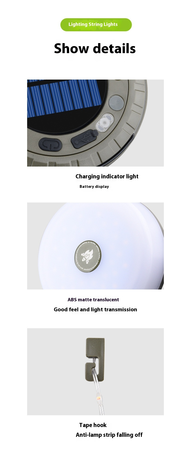 Outdoor Solar Camping Tent Light Best YouTube Store