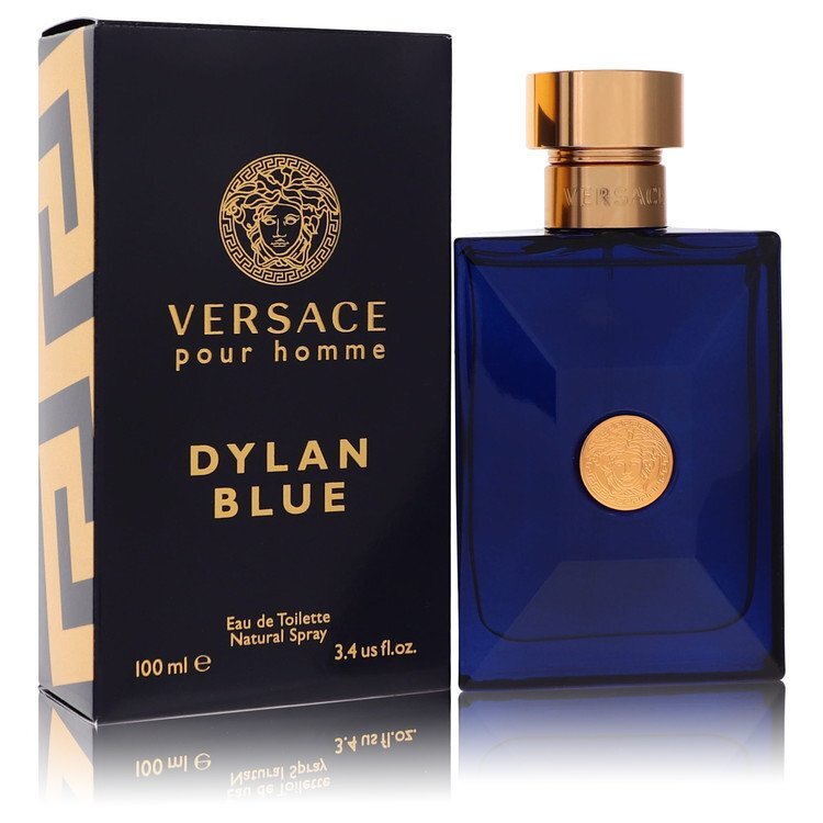 Versace Pour Homme Dylan Blue by Versace Eau De Toilette Spray 3.4 oz (Men) W2B