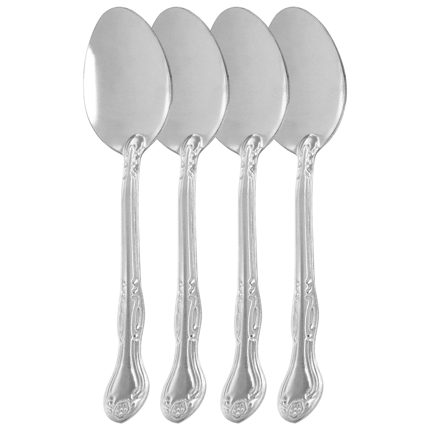 Gibson Home Abbie 4 Piece Stainless Steel Dinner Spoon Set W2B
