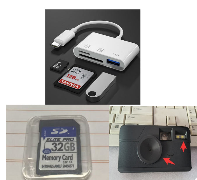 Retro Screen-free Digital Camera 8-mode Filter Best YouTube Store