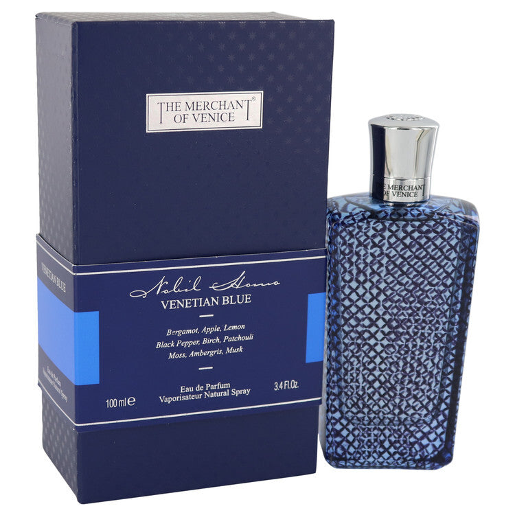 Venetian Blue by The Merchant of Venice Eau De Parfum Spray 3.4 oz (Men) W2B