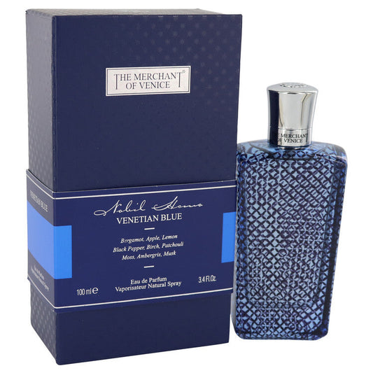 Venetian Blue by The Merchant of Venice Eau De Parfum Spray 3.4 oz (Men) W2B