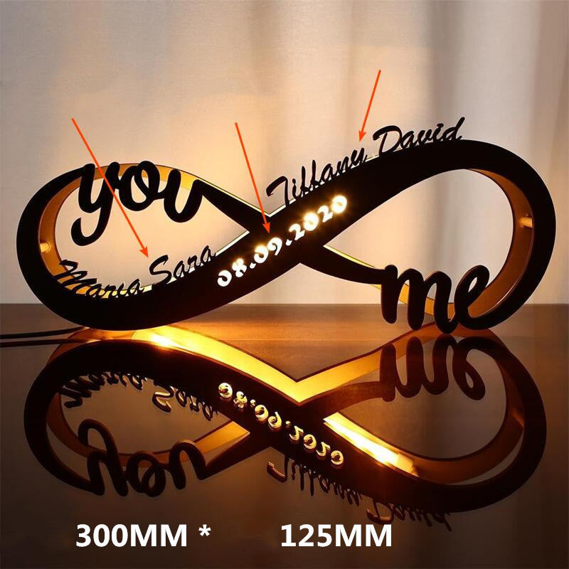Valentine's Day Gift You Me Decorative Lamp Anniversary CJD