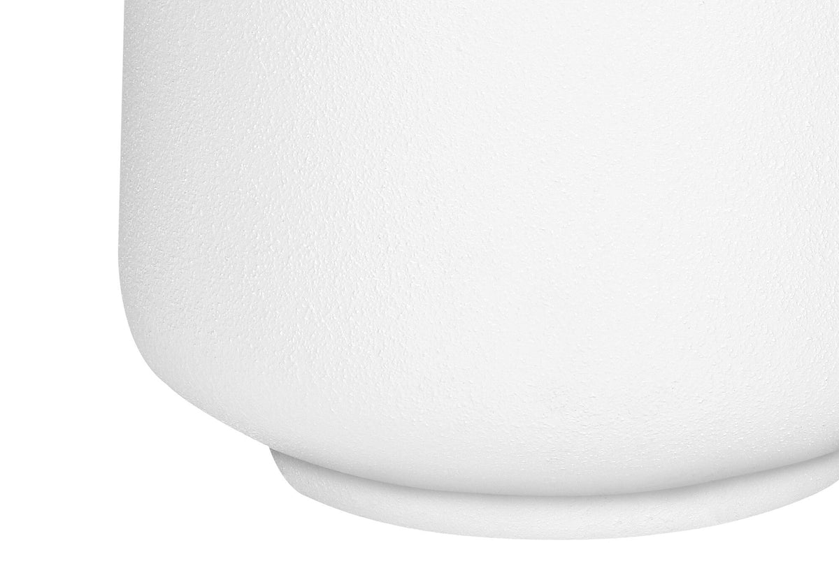 26" Cream Ceramic Cylinder Table Lamp With Cream Drum Shade W2B