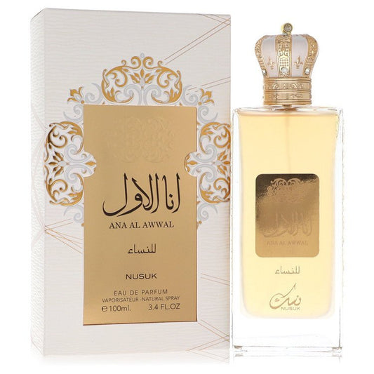 Ana Al Awwal by Nusuk Eau De Parfum Spray 3.4 oz (Women) W2B