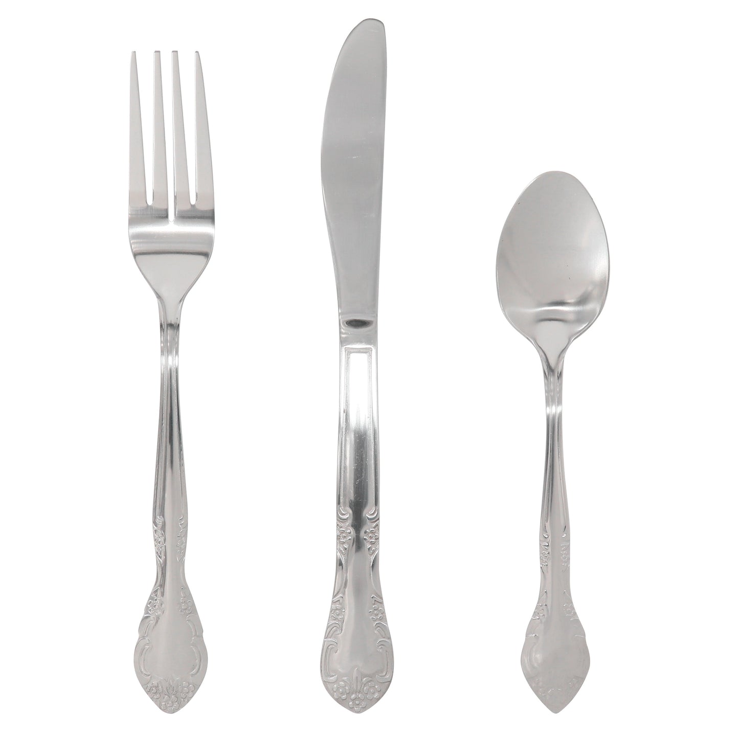Gibson Everyday Fairmont 3 Piece Stainless Steel Flatware Set W2B