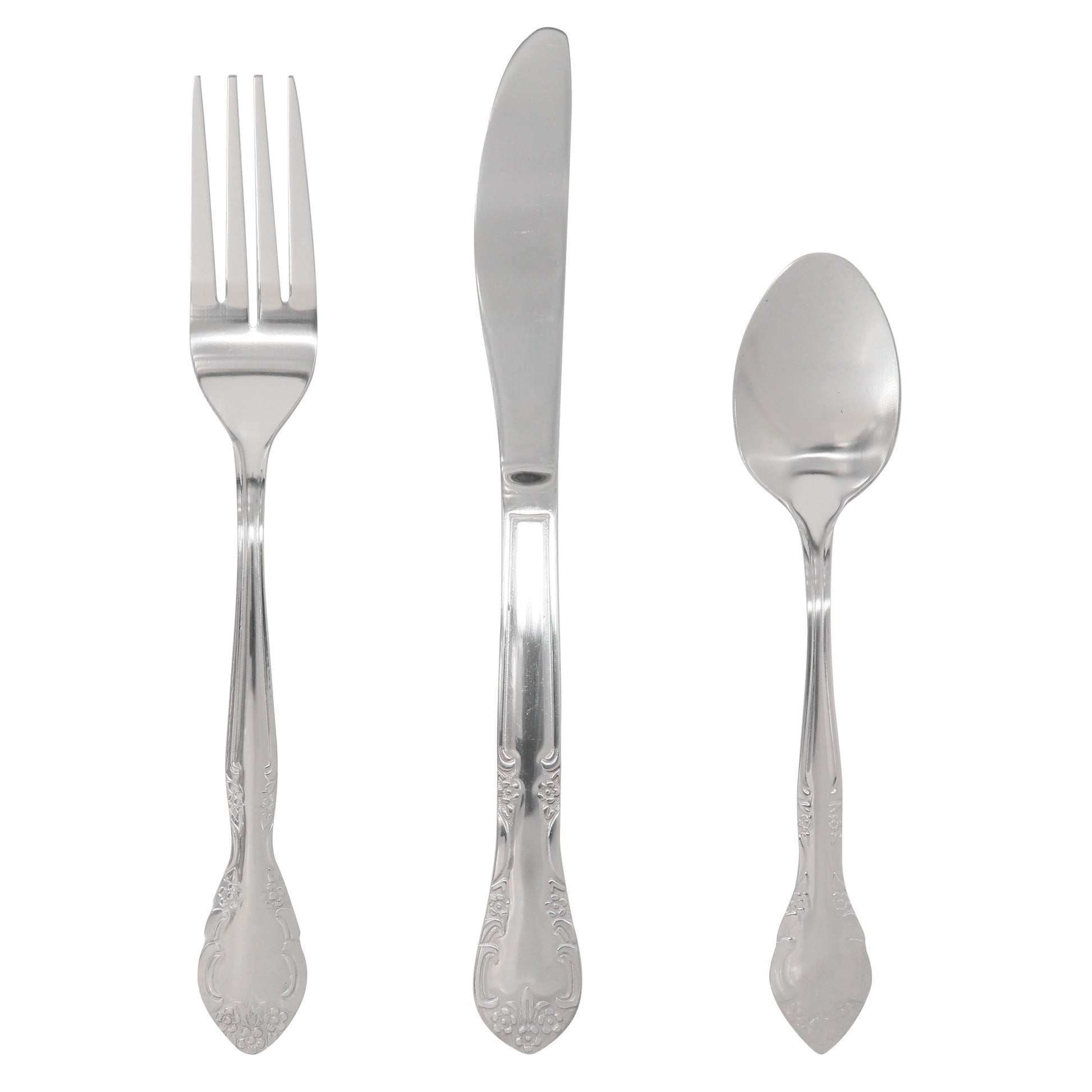 Gibson Everyday Fairmont 3 Piece Stainless Steel Flatware Set W2B