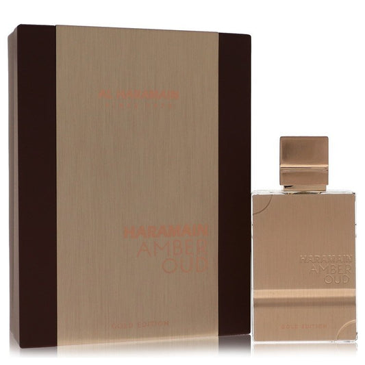 Al Haramain Amber Oud Gold Edition by Al Haramain Eau De Parfum Spray (Unisex) 2 oz (Women) W2B