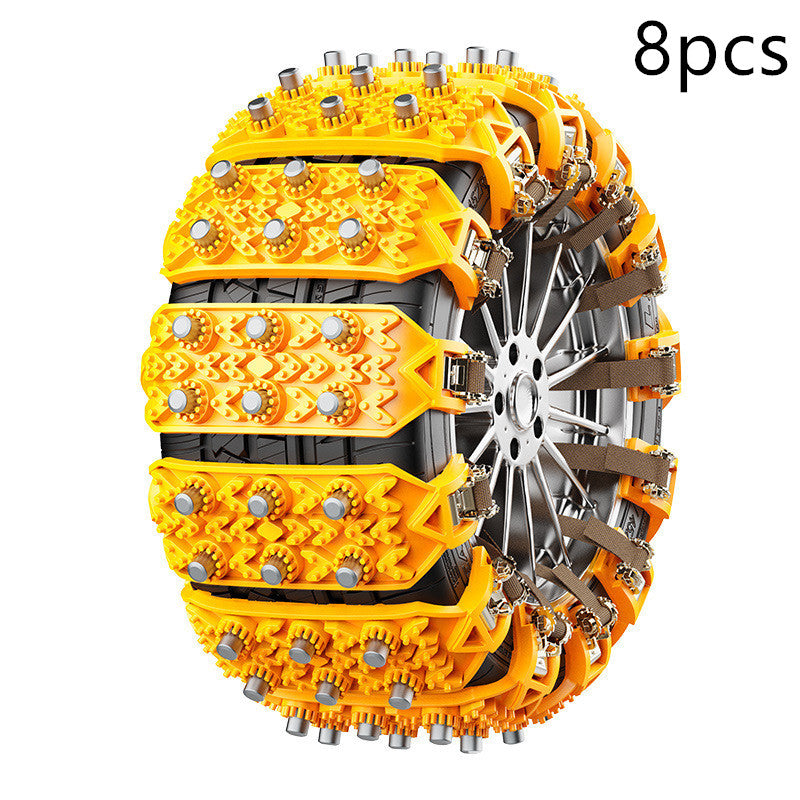 Car Tire Emergency Type Universal Rubber Beef Tendon Snow Nonskid Chain