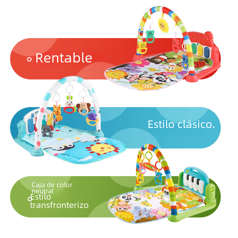 Baby Gym Play Mat with Music Piano for Infants LuxuryLifeWay Online Store