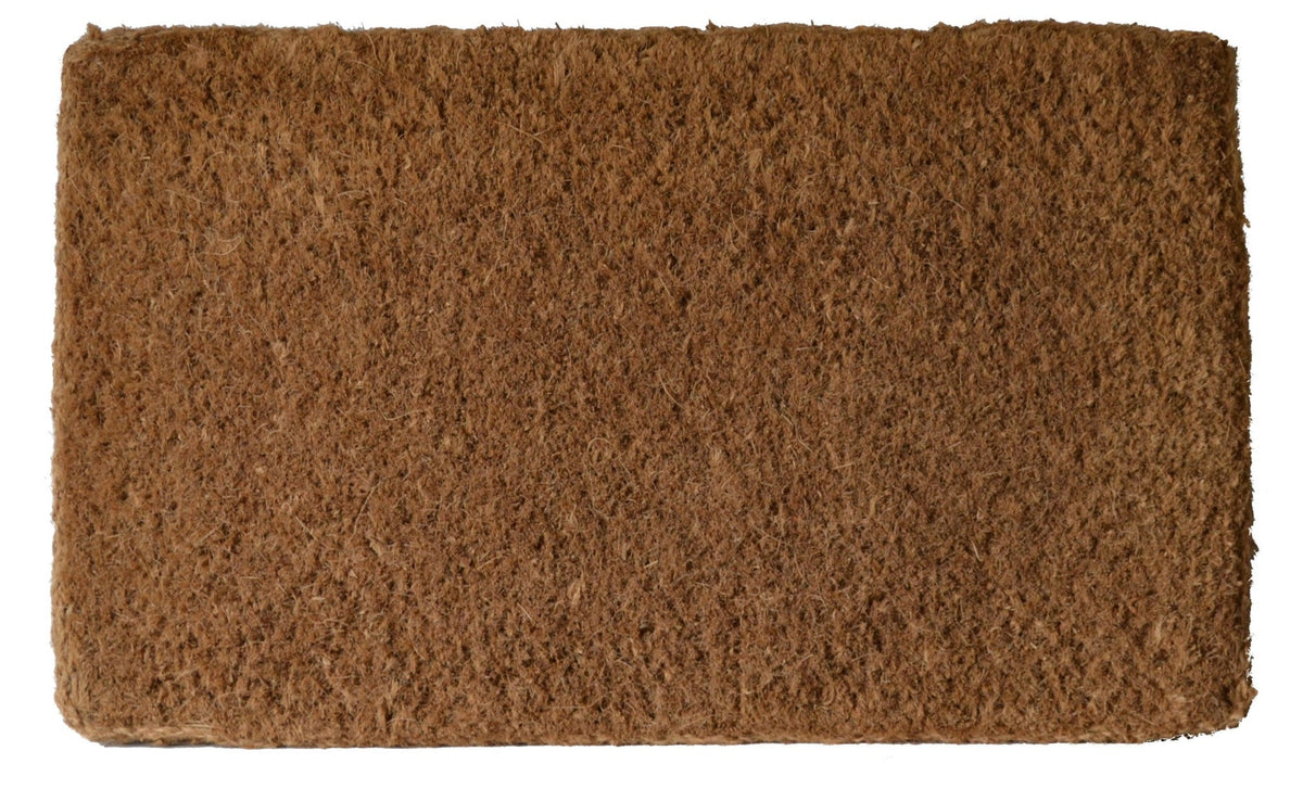 18" X 30" Brown Coir Outdoor Door Mat W2B