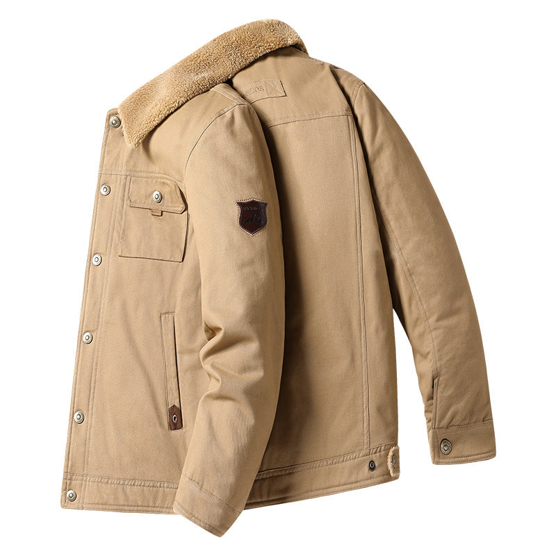 New Flying Casual Top Fashion Versatile Workwear Coat Male Best YouTube Store