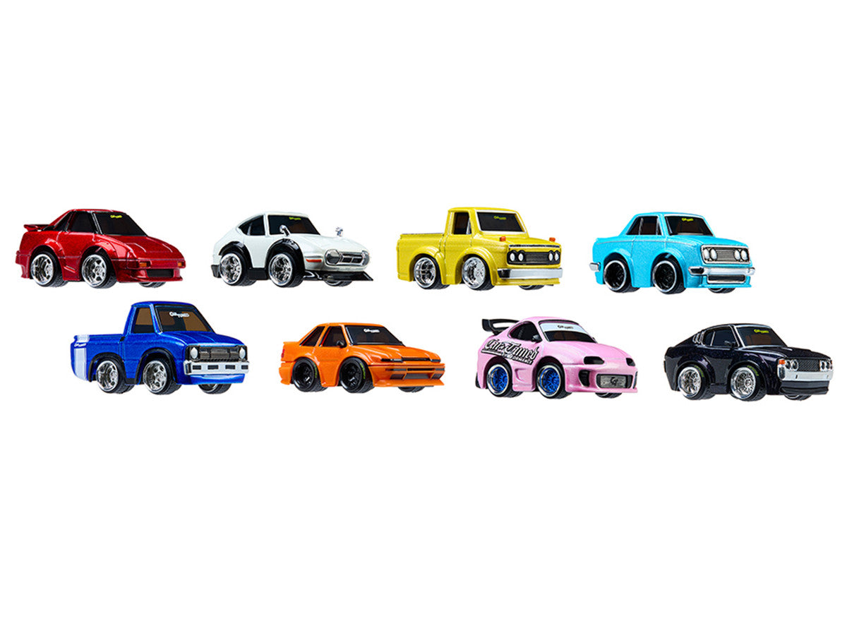 JDM Tuners Series 4 Set of 8 Pieces Diecast Model Cars by CarTuned Car Tuned