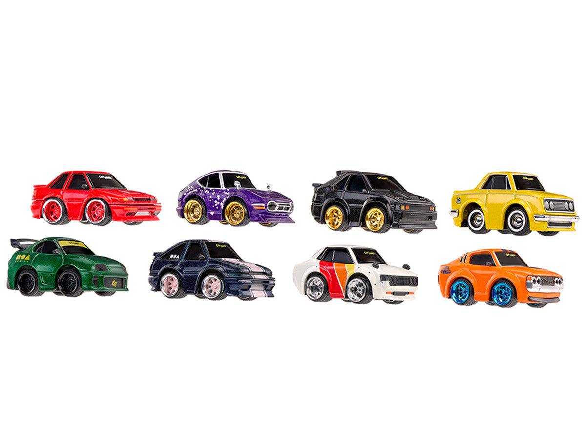JDM Tuners Series 5 Set of 8 Pieces Diecast Model Cars by CarTuned-1