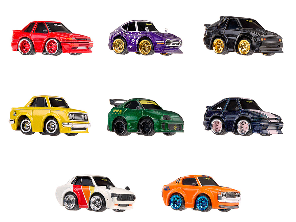 JDM Tuners Series 5 Set of 8 Pieces Diecast Model Cars by CarTuned-2