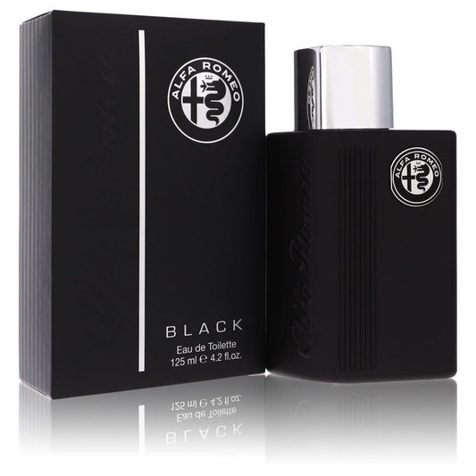 Alfa Romeo Black by Alfa Romeo Eau De Toilette Spray 4.2 oz (Men) W2B