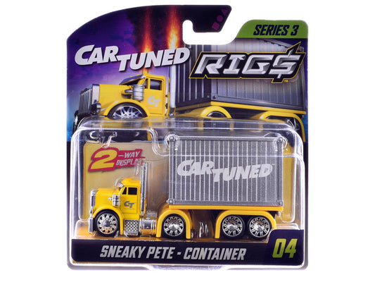 "Rigs" Container Case Series 3 Set of 4 Pieces Diecast Model Cars by CarTuned Car Tuned