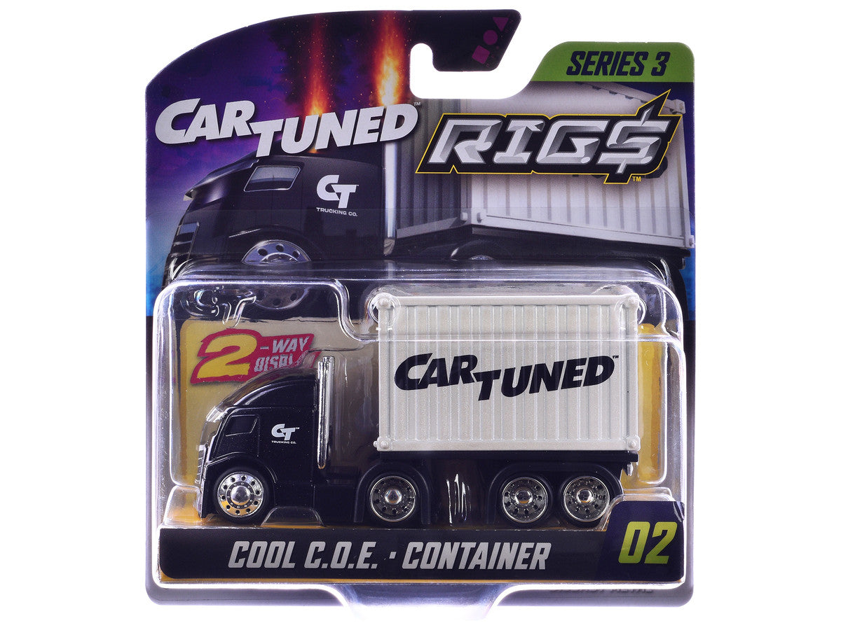 "Rigs" Container Case Series 3 Set of 4 Pieces Diecast Model Cars by CarTuned Car Tuned
