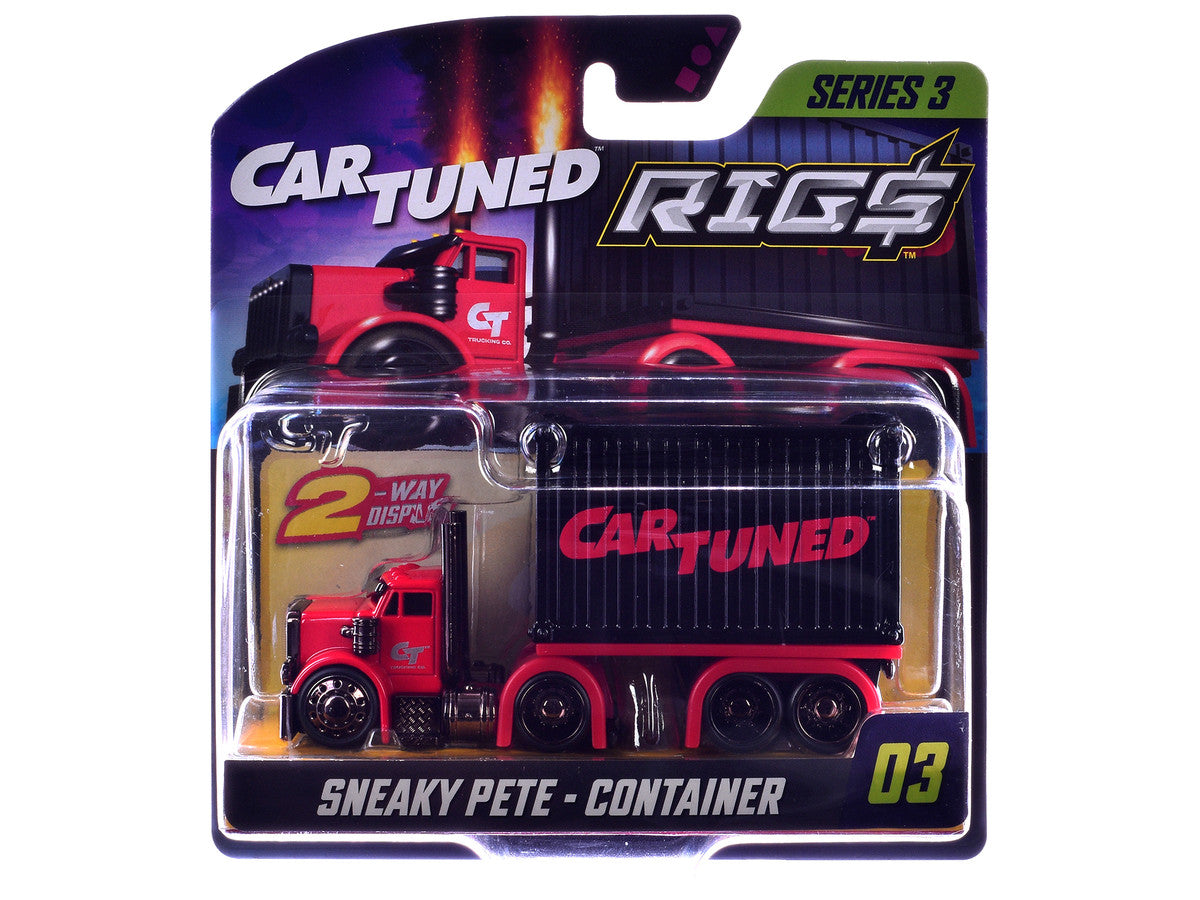 "Rigs" Container Case Series 3 Set of 4 Pieces Diecast Model Cars by CarTuned Car Tuned
