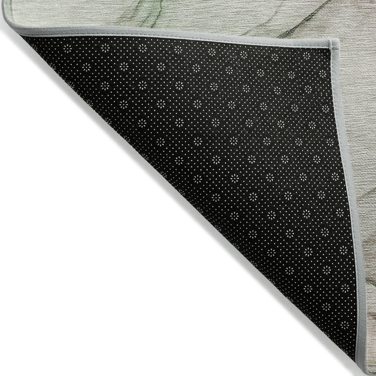 8' Runner Gray and Pink Abstract Washable Non Skid Indoor Outdoor Runner Rug W2B