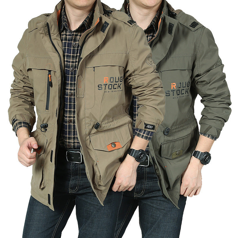 Men's Casual Windproof Thin Mountaineering Jacket Best YouTube Store