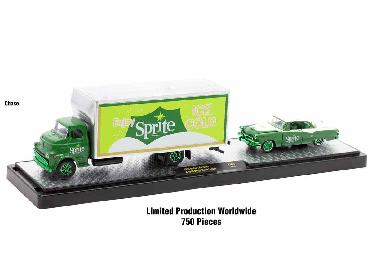 Auto Haulers "Soda" Set of 3 pieces Release 26 Limited Edition to 9600 pieces Worldwide 1/64 Diecast Models by M2 Machines-1