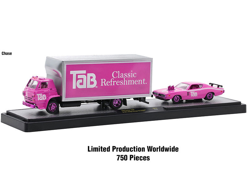Auto Haulers "3 Sodas" Set of 3 pieces Release 15 Limited Edition to 8400 pieces Worldwide 1/64 Diecast Model Cars by M2 Machines-3